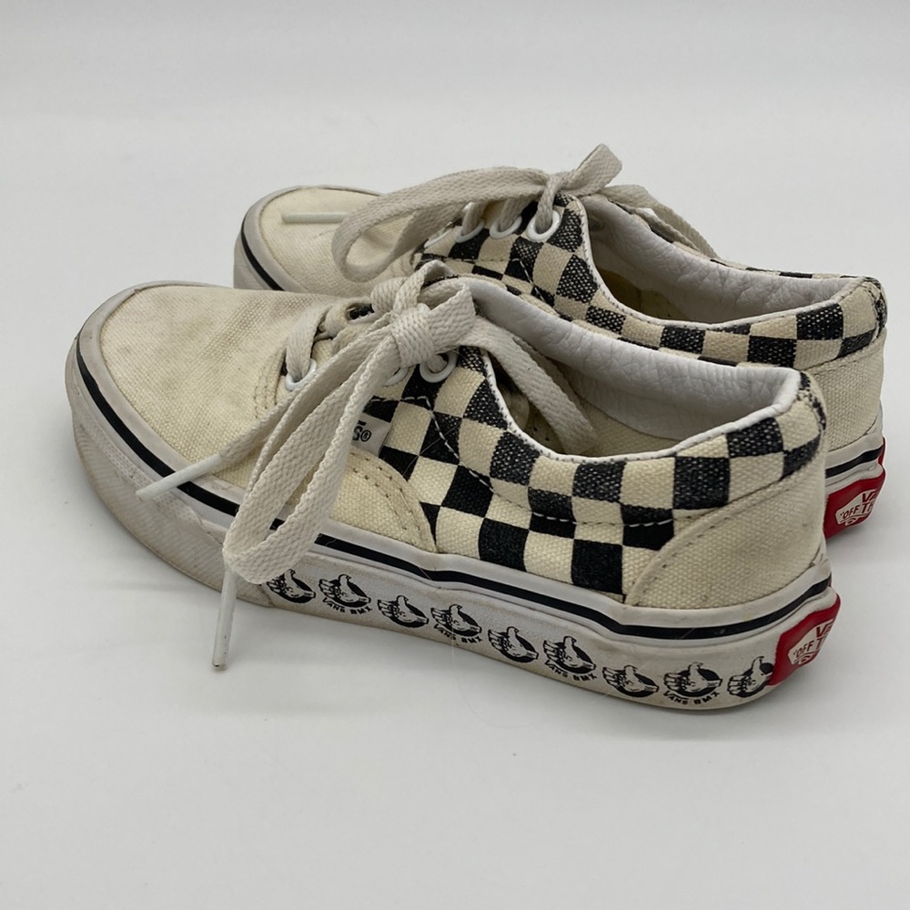 Kids‎ 11 checkered Vans shoes
